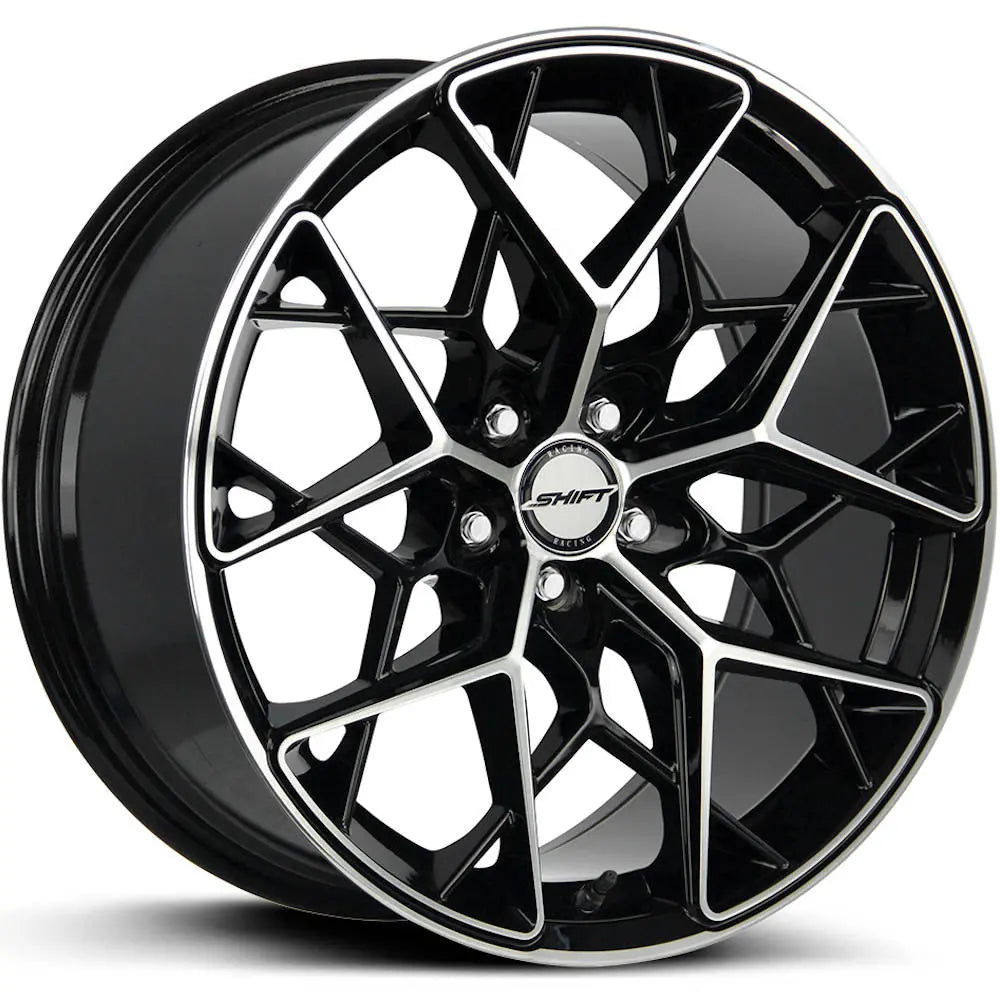 Shift Piston H35 Black Machined wheel