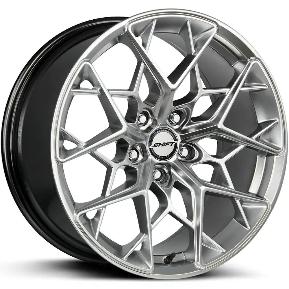 Shift Piston H35 Platinum Silver wheel