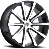 Strada Osso Black Machined wheel