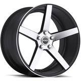 Strada Perfetto Black Machined wheel