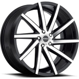 Strada Sega S41 Black Machined wheel