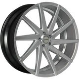 Strada Sega S41 Silver Machined wheel