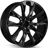 Strada Replicas Silverado R202 Black wheel