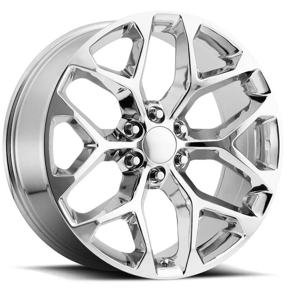 Strada Replicas GM Snowflake Replica Chrome wheel