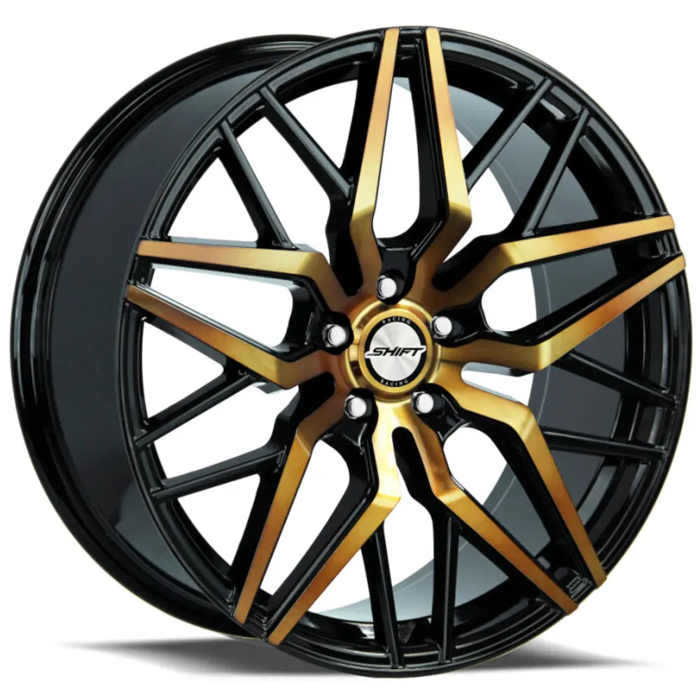 Shift Spring Black Machined/Bronze wheel