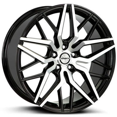 Shift Spring Black Machined wheel