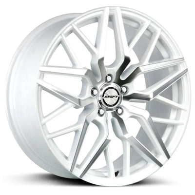 Shift Spring White Machined wheel