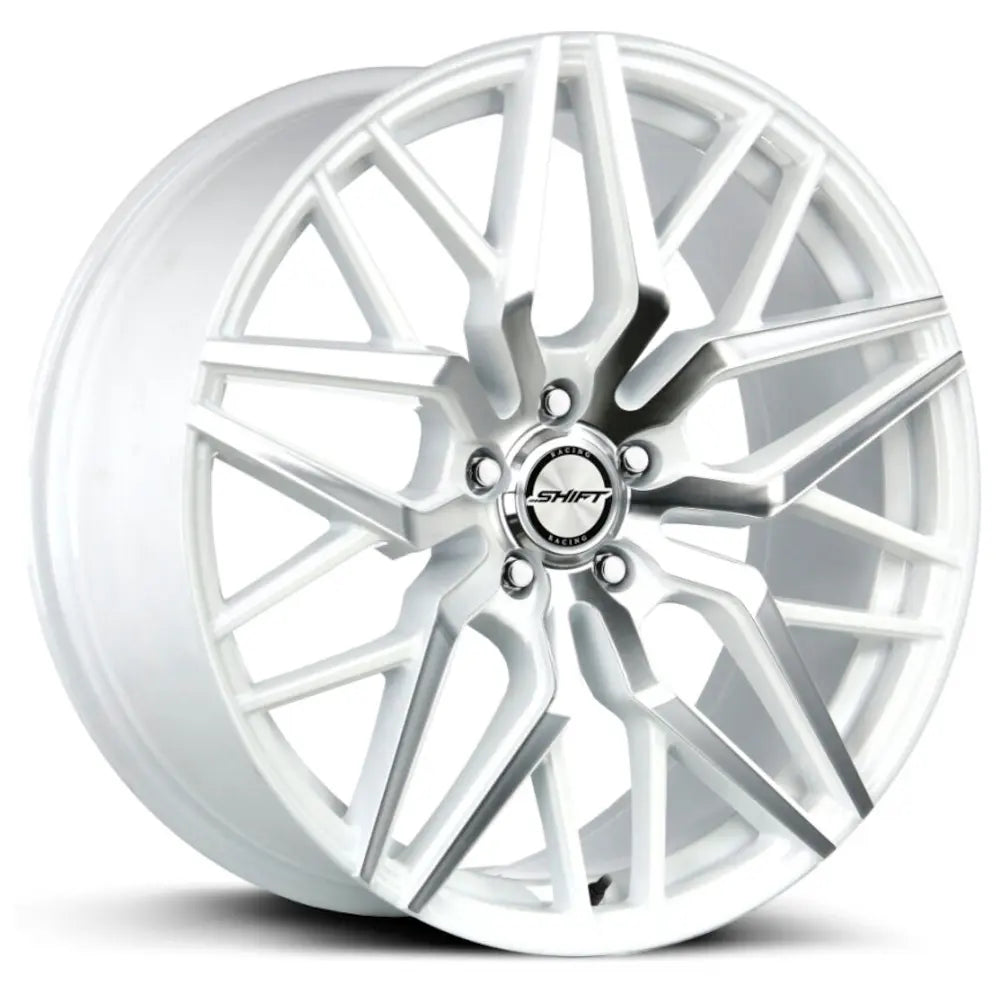 Shift Spring White Machined wheel