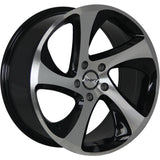 Shift Strut Black Machined wheel