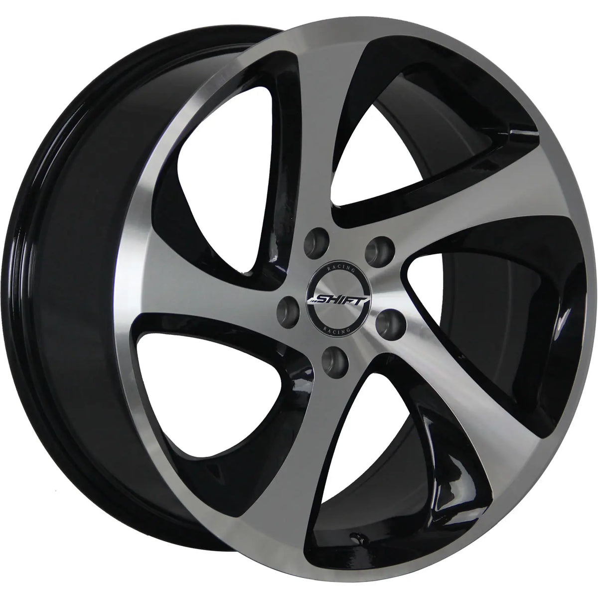 Shift Strut Black Machined wheel