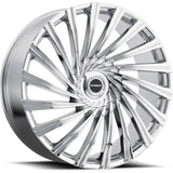 Strada Tornado Chrome wheel