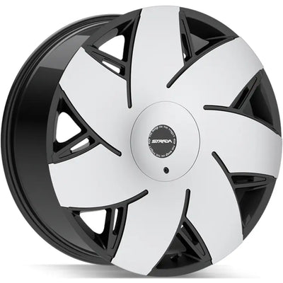 Strada Turbina Black Machined wheel