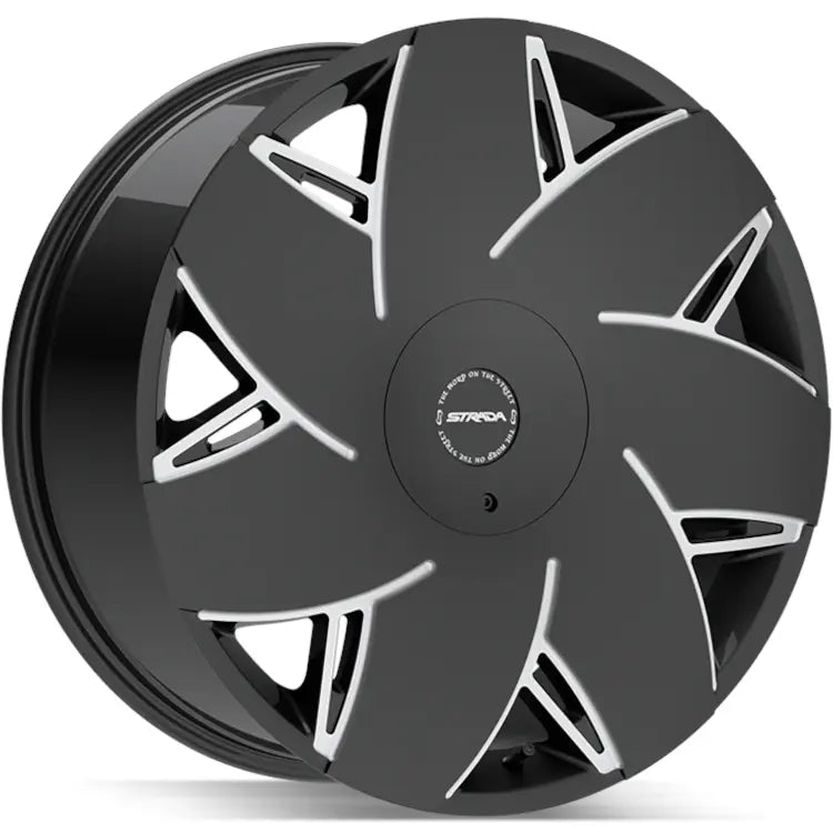 Strada Turbina Black Milled wheel