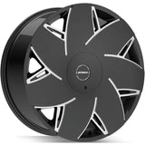 Strada Turbina Black Milled wheel