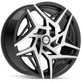 Shift Valve H36 Black Machined wheel