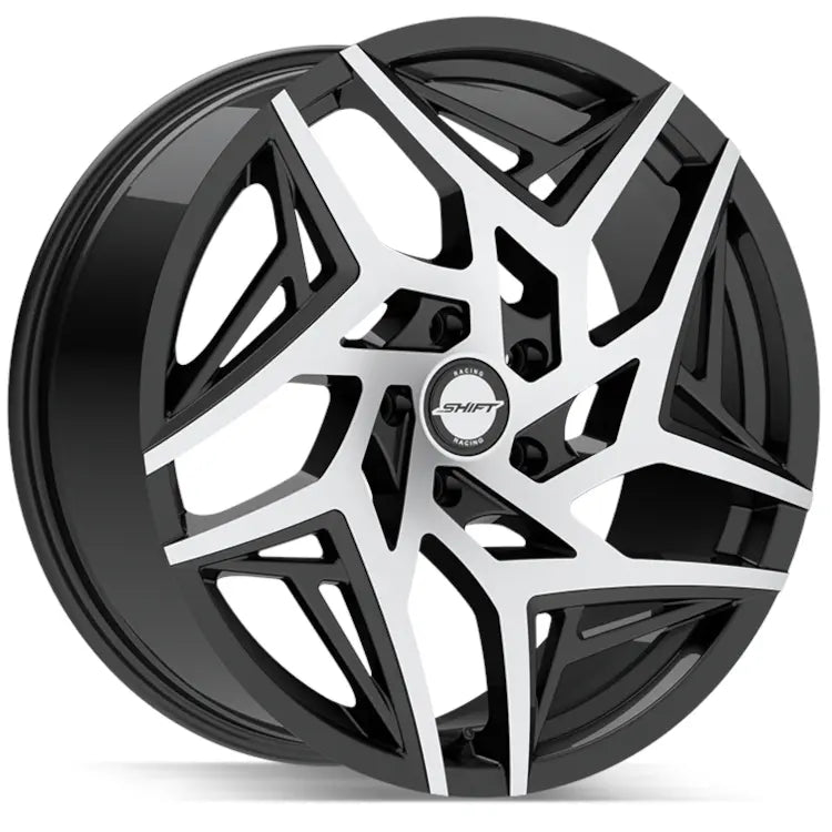 Shift Valve H36 Black Machined wheel
