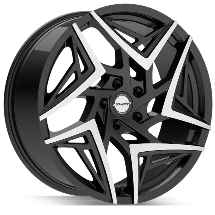 Shift Valve H36 Black Machined wheel