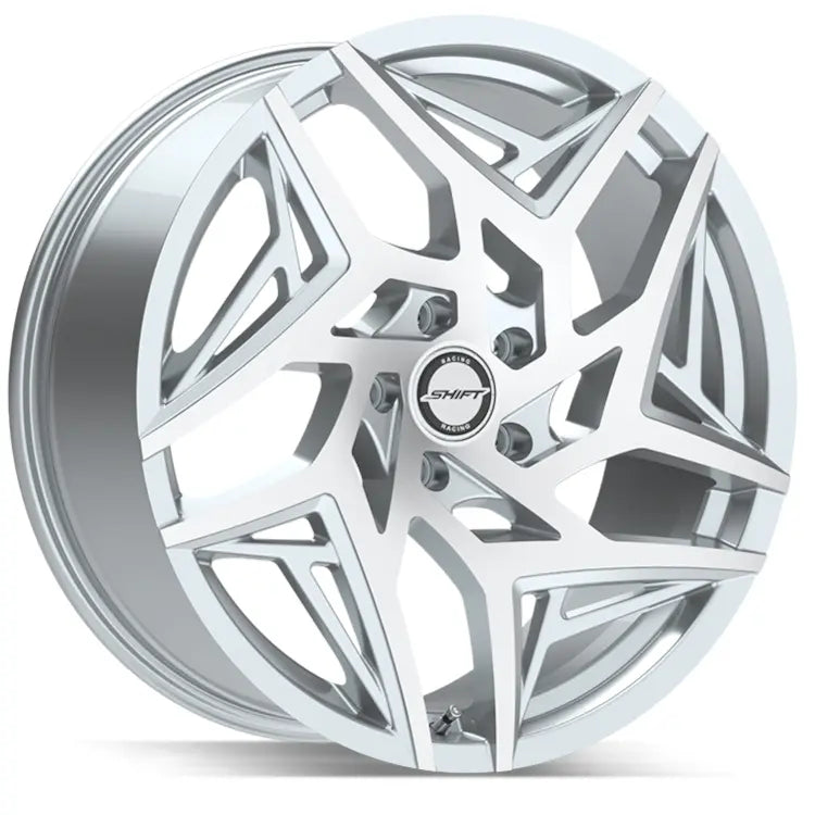 Shift Valve H36 Silver Machined wheel