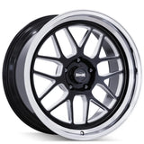 Ridler Style 611 Black with Milled Sp wheel