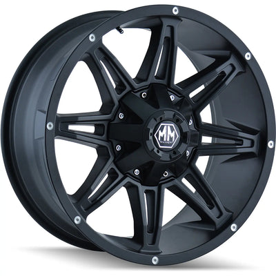 Mayhem Rampage Matte Black wheel