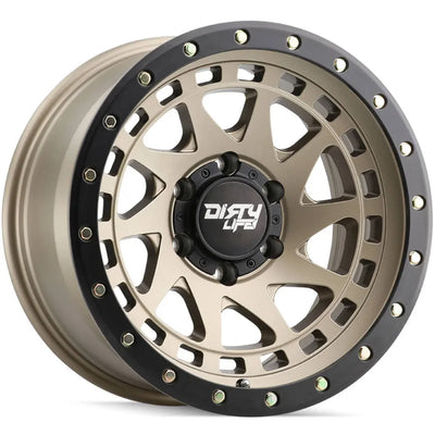Dirty Life ENIGMA PRO 9311 Satin Gold wheel
