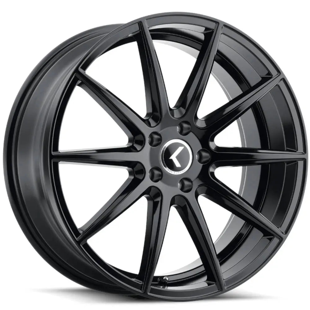 Kraze Cosmos Gloss Black wheel