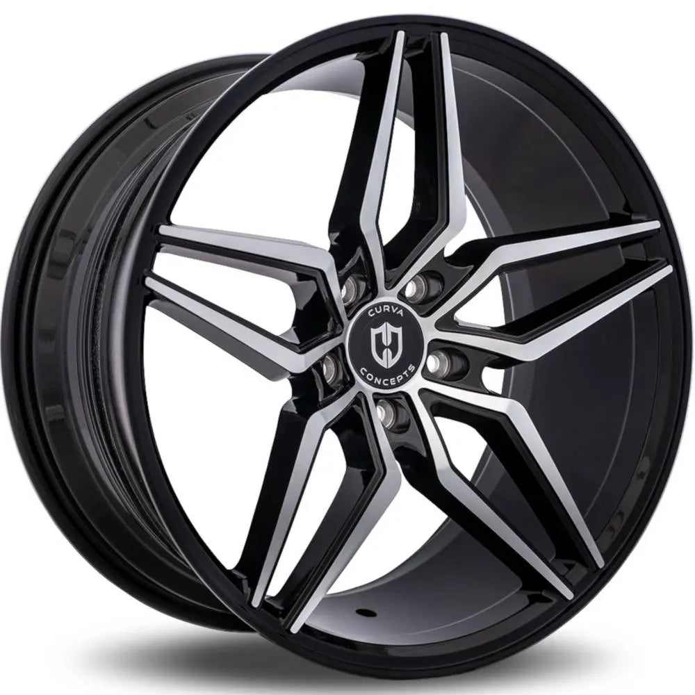 Curva C25 Black with Machined  wheel