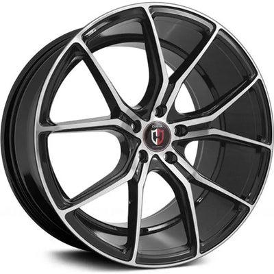 Curva C42 Black Machine Face wheel