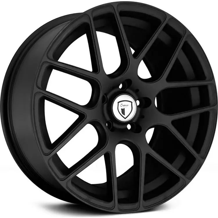 Curva C7 Matte Black wheel
