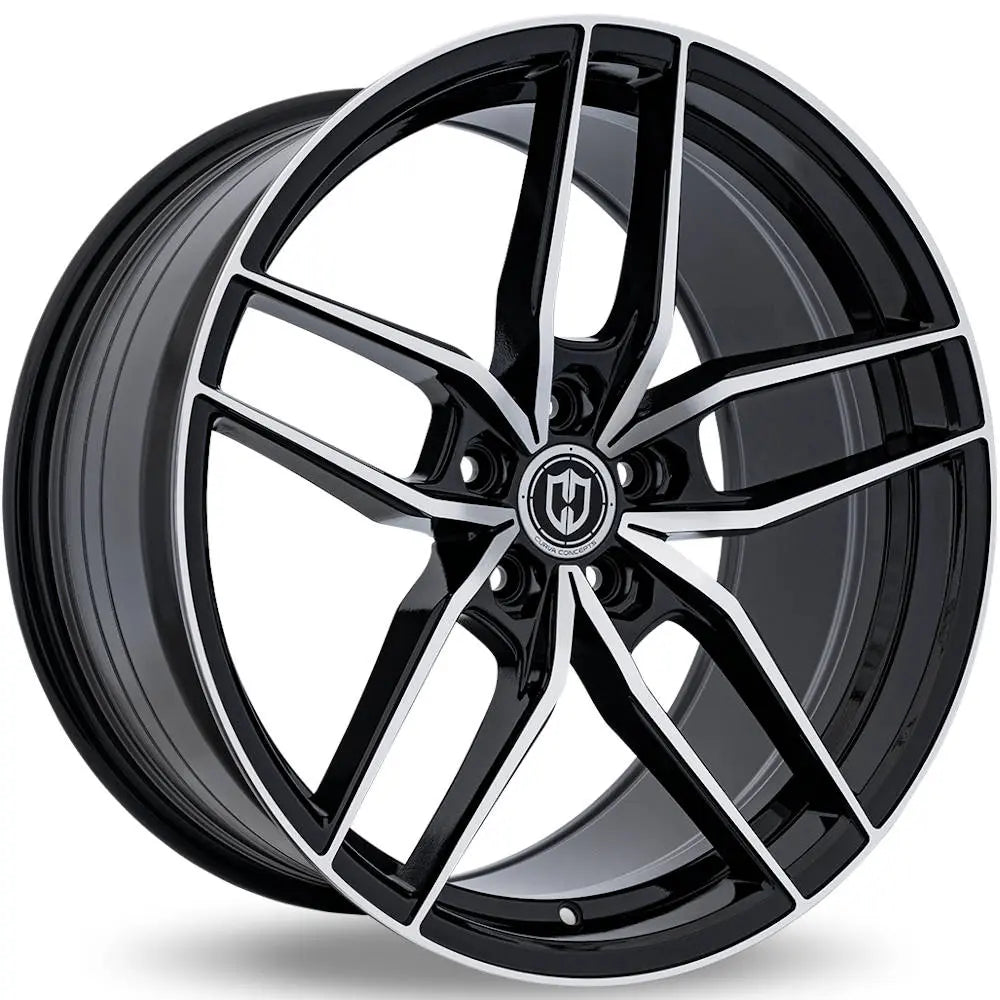 Curva CFF25 Black Machine Face wheel