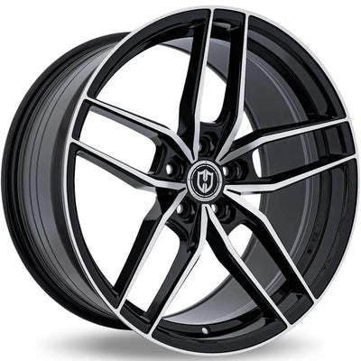Curva CFF25 Black Machine Face wheel