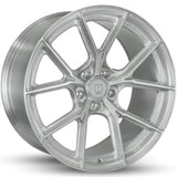 Curva CFF70 Brushed Clear Coat wheel