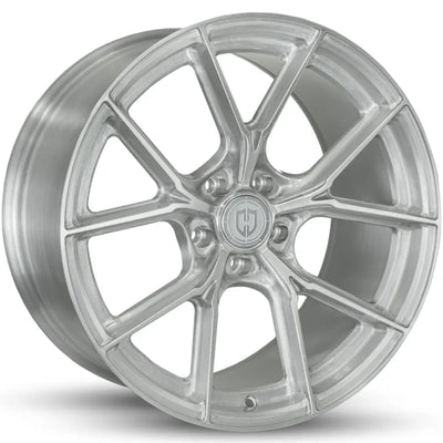Curva CFF70 Brushed Clear Coat wheel