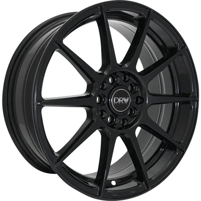 DRW D10 Gloss Black wheel
