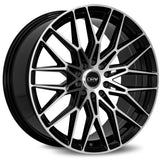 DRW D21 Black with Machined  wheel