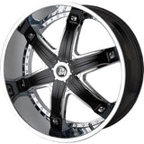 Diablo Fury FUR Chrome wheel