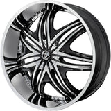 Diablo Morpheus Chrome with Black In wheel
