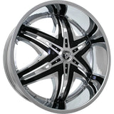 Diablo Elite Chrome with Black In wheel