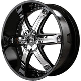 Diablo Fury Black with Chrome In wheel