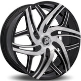 Diablo Hurricane Black with Machined  wheel
