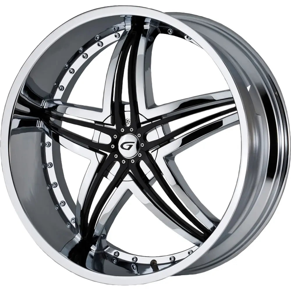 Diablo Blitz Chrome with Black In wheel