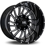 Hardrock Offroad Overdrive H708 Gloss Black Milled wheel