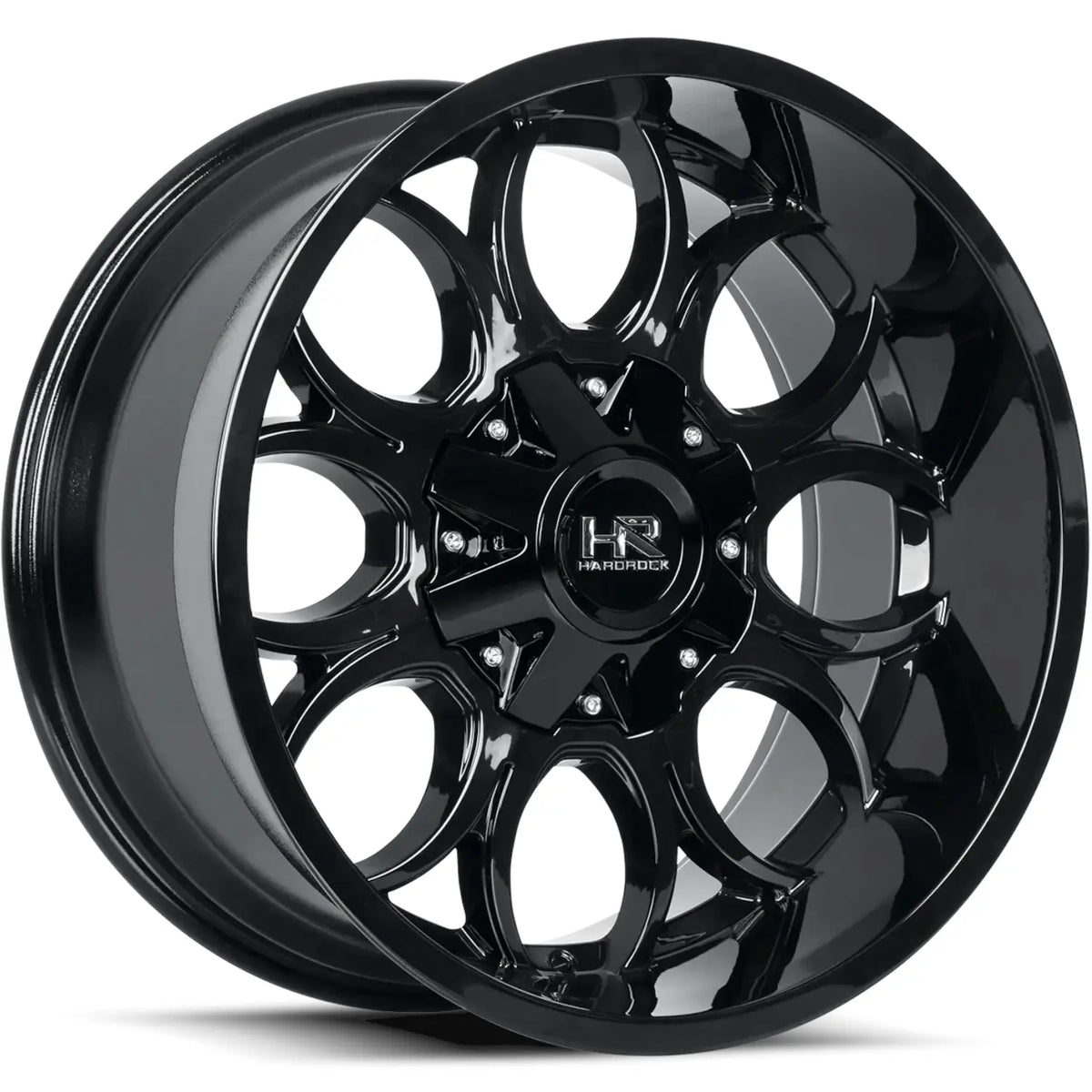 Hardrock Offroad Horseshoe Gloss Black wheel