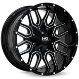 Hardrock Offroad H709 Gloss Black Milled wheel