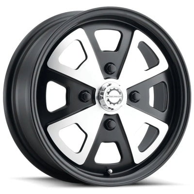 Mobelwagen Schnell Black with Machined  wheel
