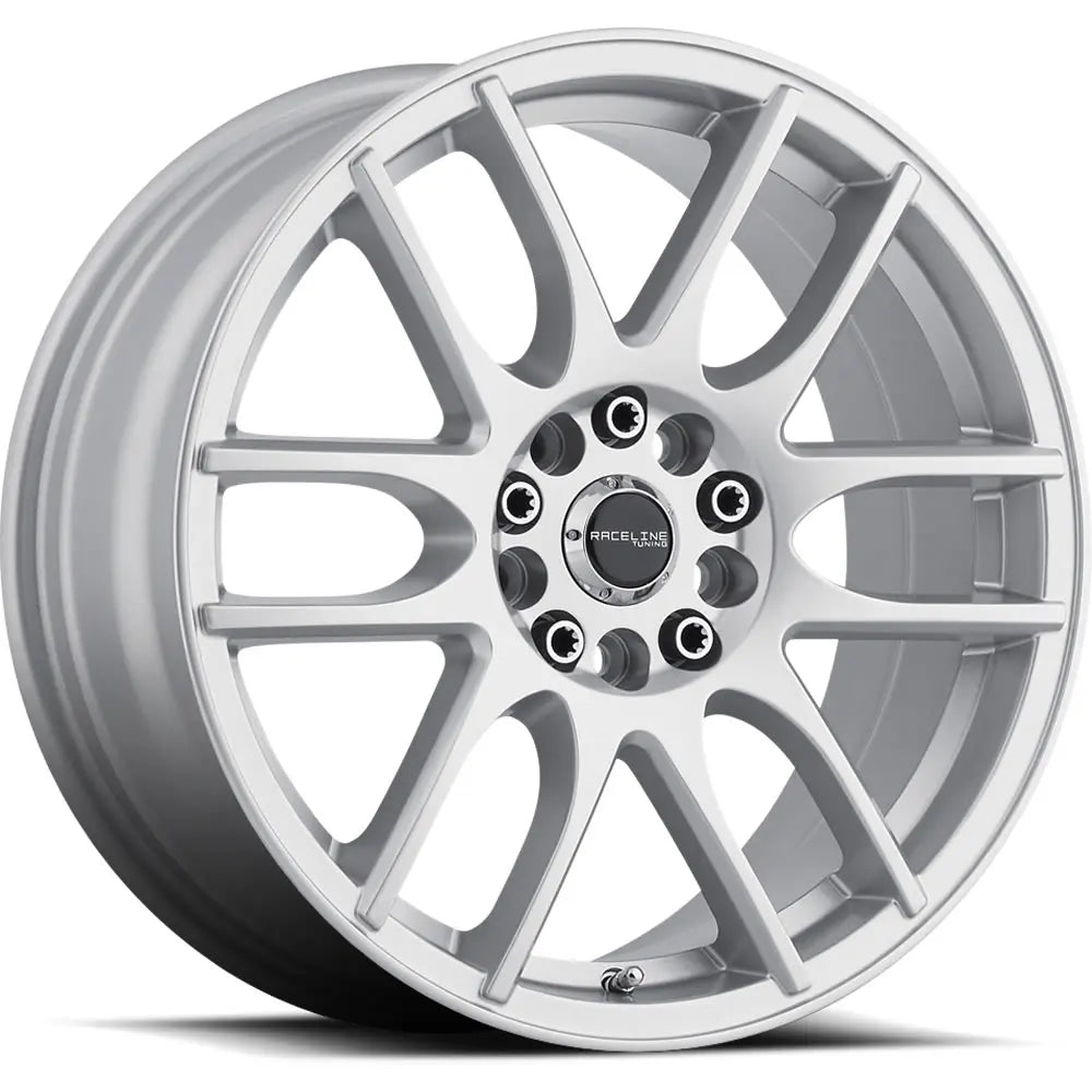 Raceline 141S MYSTIQUE Satin Silver wheel