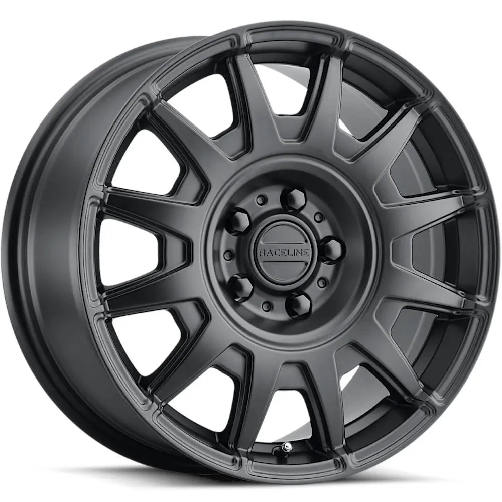 Raceline Aero Satin Black wheel