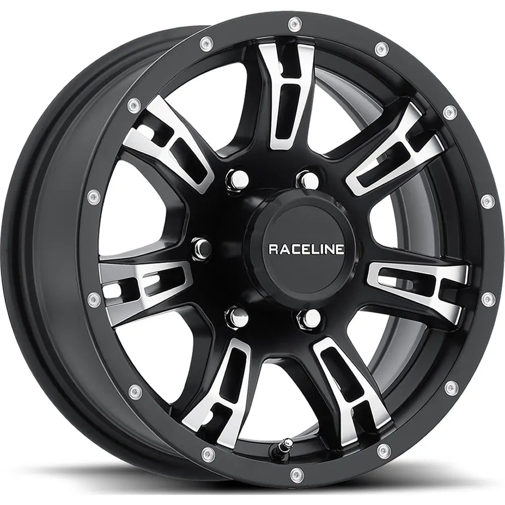 Raceline Arsenal Black with Machined  wheel