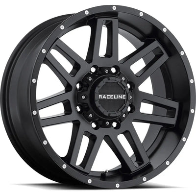 Raceline 931B INJECTOR Satin Black wheel