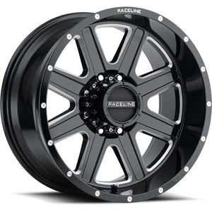 Raceline Hostage Black with Milled Sp wheel